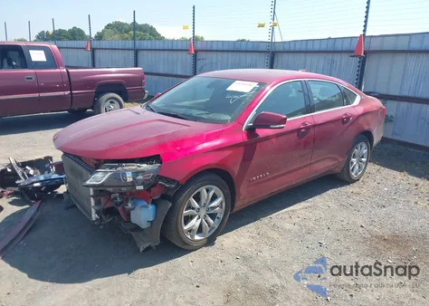 2018 Chevrolet Impala 1Lt из США, поврежденный, VIN 2G1105SA6J9117055